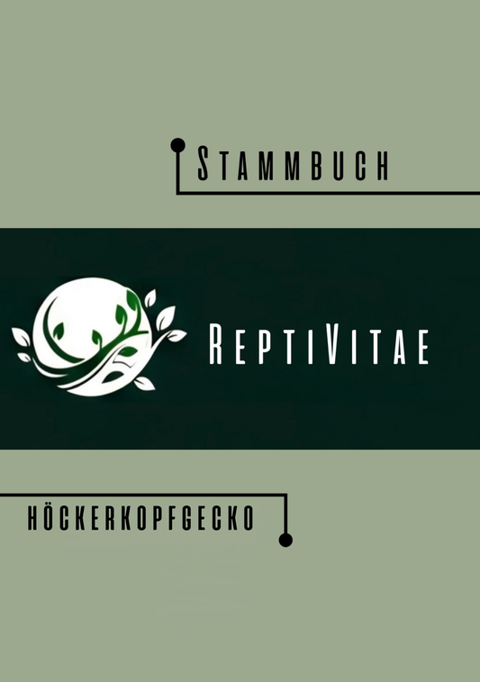 ReptiVitae Stammbuch Höckerkopfgecko